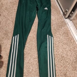 Adidas Green Soccer Pants MEN SIZE S